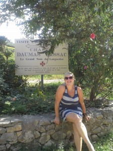 Savanna visits Daumas Gassac!